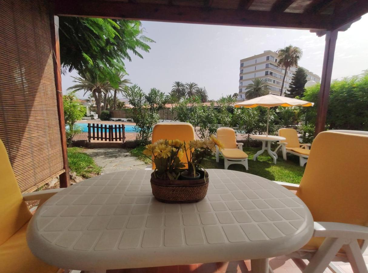 Lovely 2 Bedroom Bungalow With Parking Maspalomas  Eksteriør billede