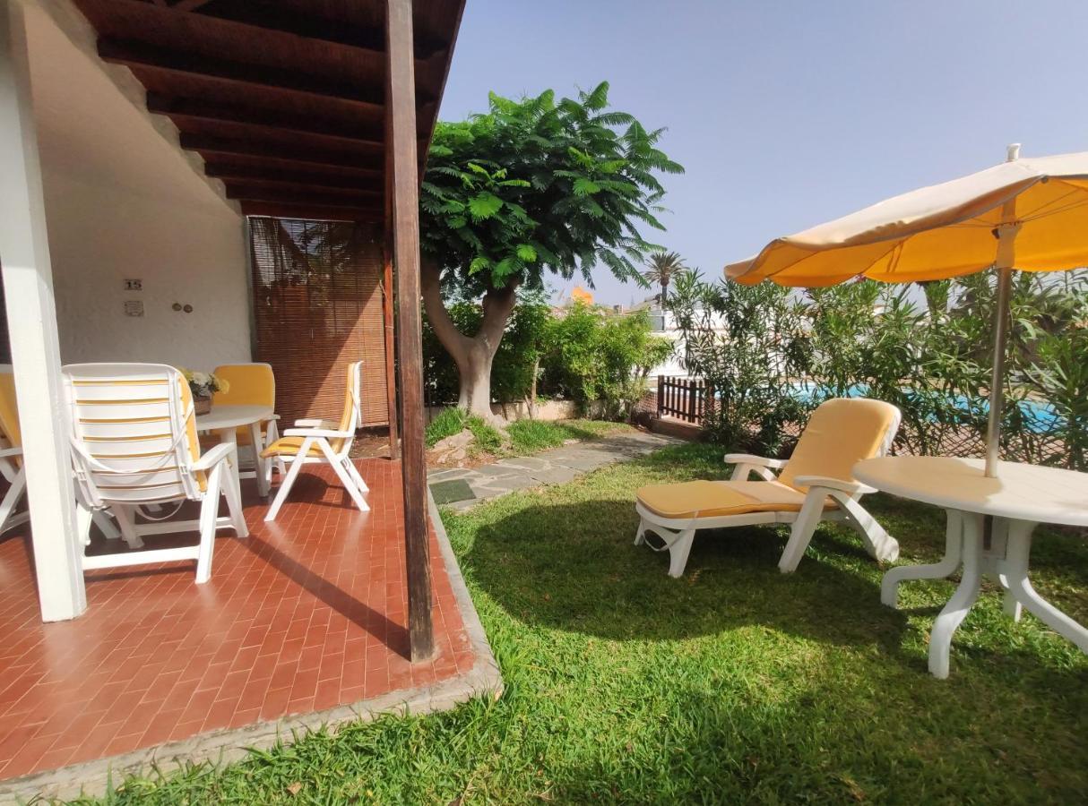 Lovely 2 Bedroom Bungalow With Parking Maspalomas  Eksteriør billede