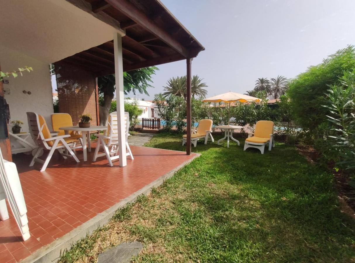 Lovely 2 Bedroom Bungalow With Parking Maspalomas  Eksteriør billede