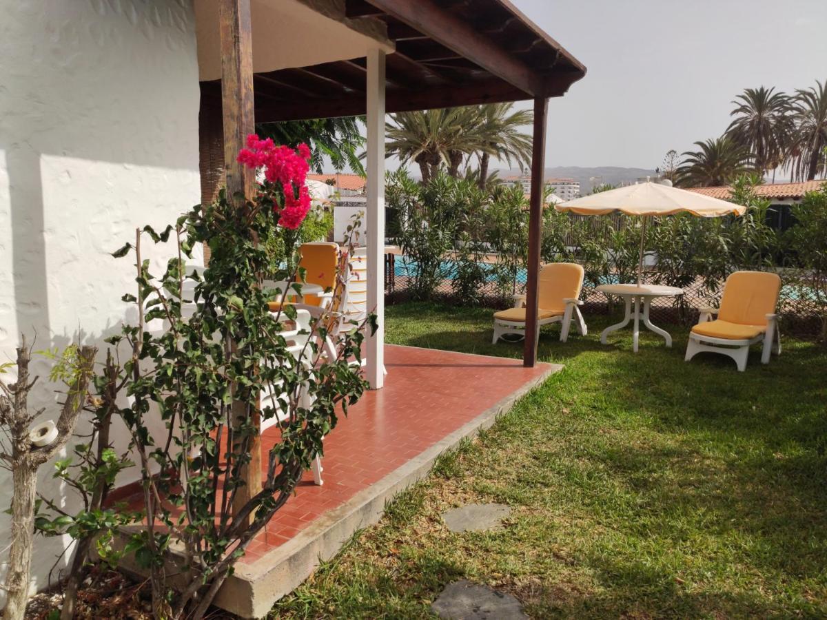 Lovely 2 Bedroom Bungalow With Parking Maspalomas  Eksteriør billede